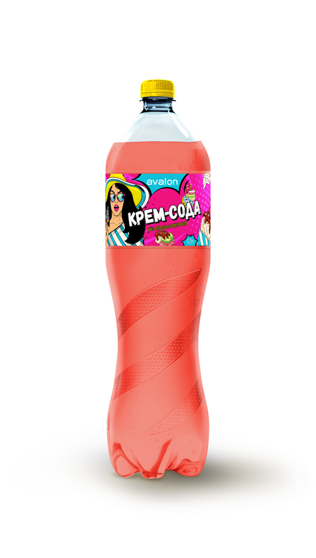 Вода солодка AVALON "КРЕМ СОДА" 1,5 л